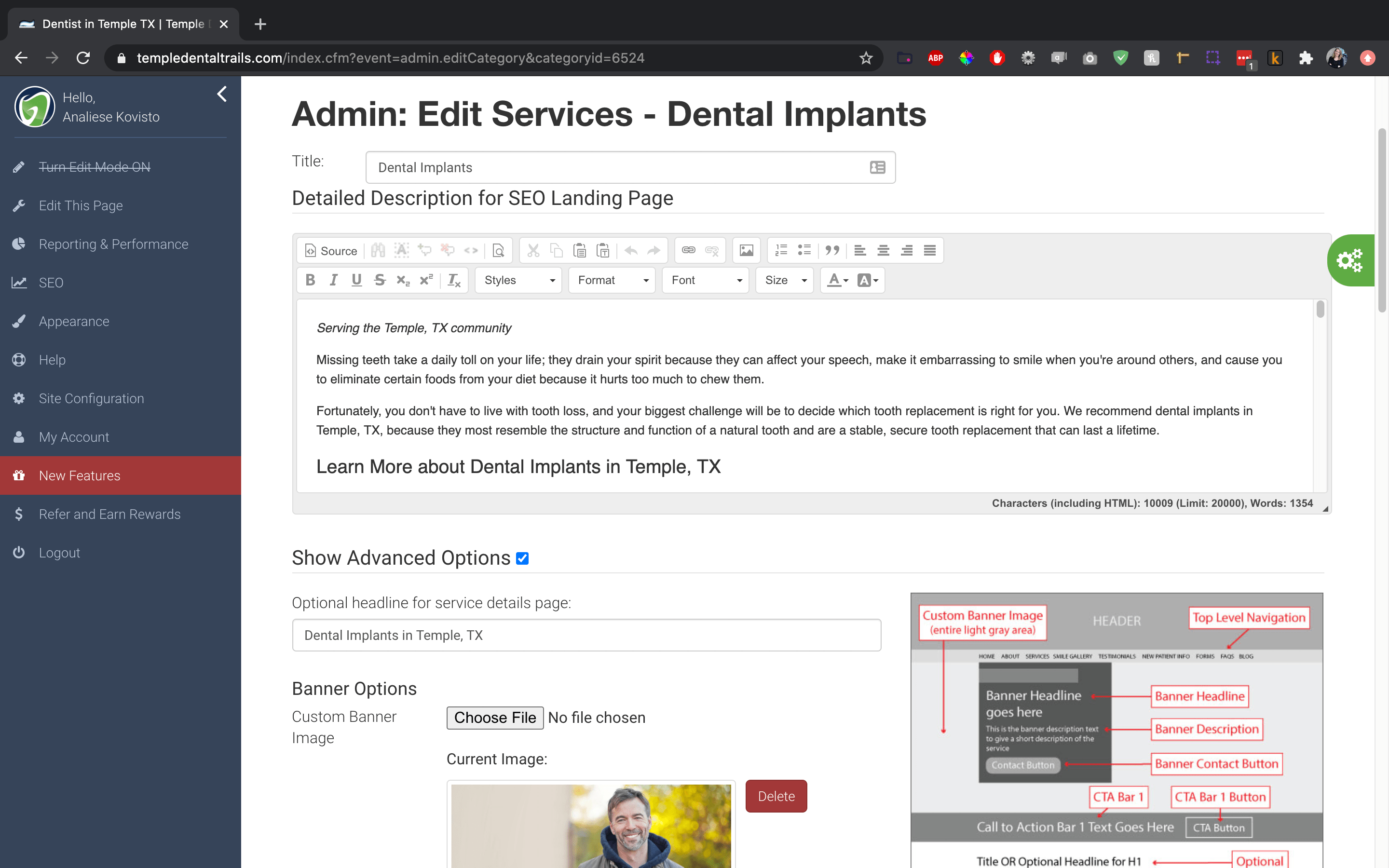 Brand-Aligned Website